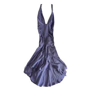 Versace Silk mid-length dress - image 1