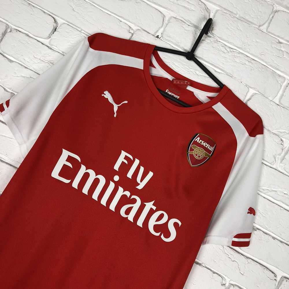 Jersey × Puma × Soccer Jersey Arsenal #15 Chamber… - image 3