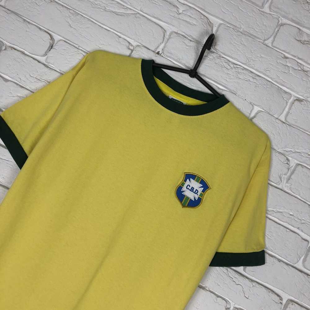 Soccer Jersey × Streetwear Brazil National Team r… - image 2