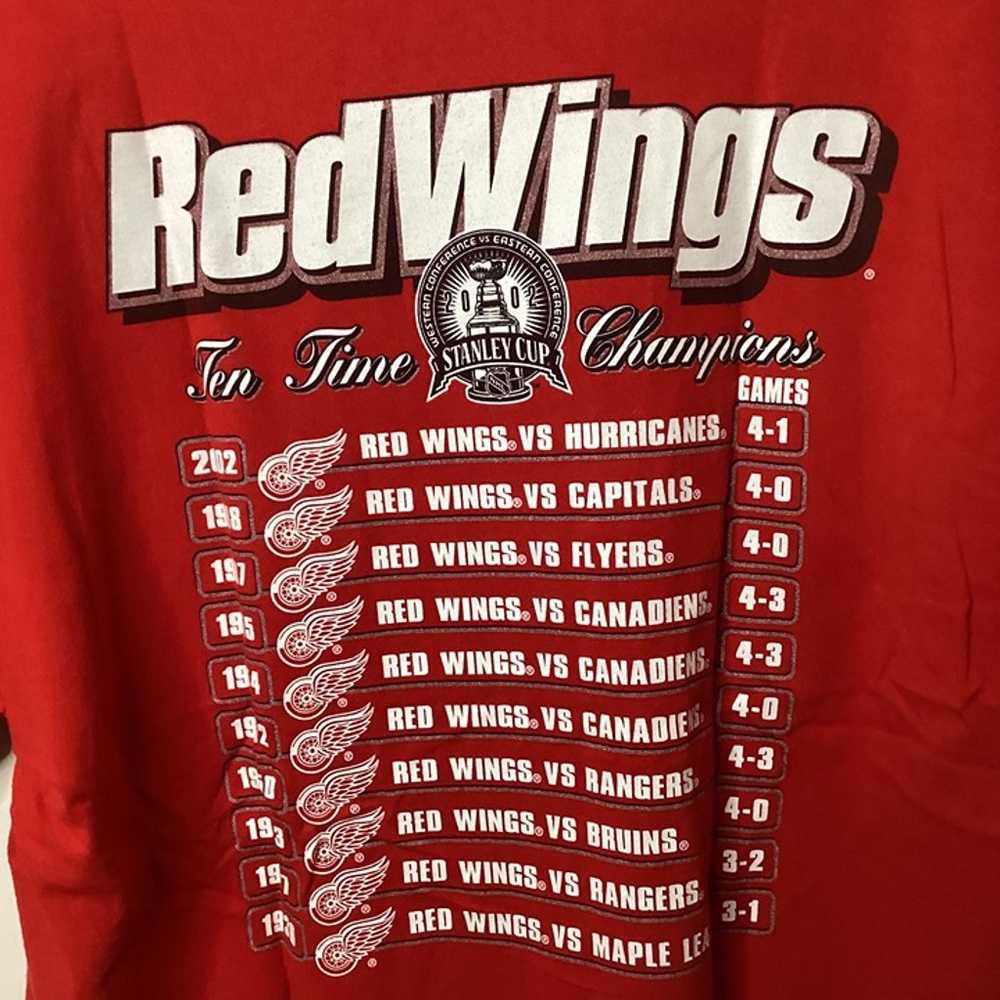 Vintage 2002 Stanley Cup Champions Detroit Red Wi… - image 3