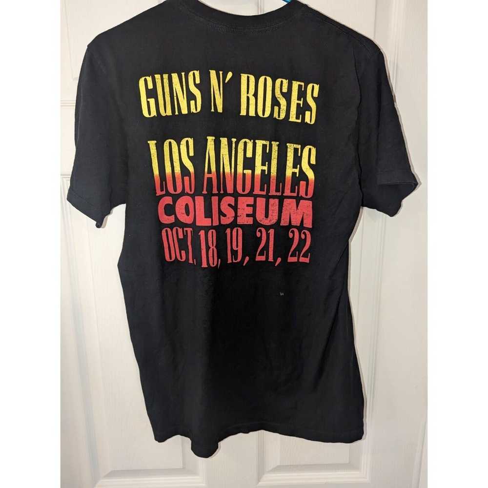 Guns n Roses Los Angeles Coliseum T Shirt medium … - image 2