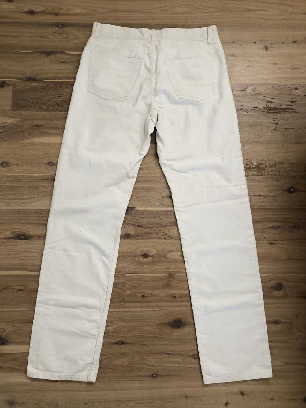 Helmut Lang Helmut Lang white corduroy pants - image 2