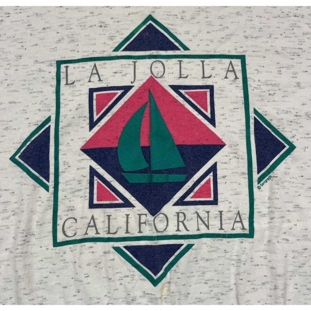 Vintage 90s La Jolla California Souvenir Tee T-sh… - image 2