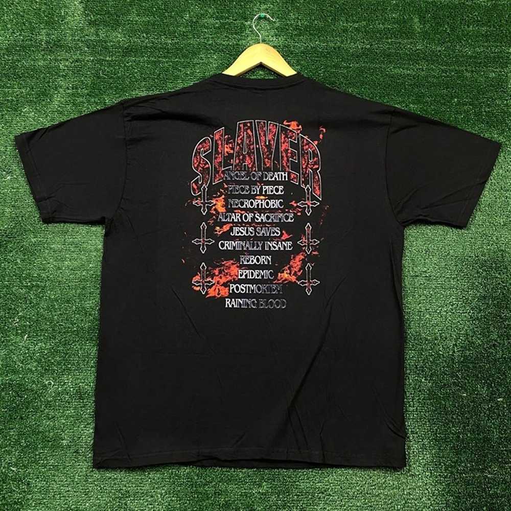 Slayer Reign in Blood Thrash Metal Band T-Shirt S… - image 3