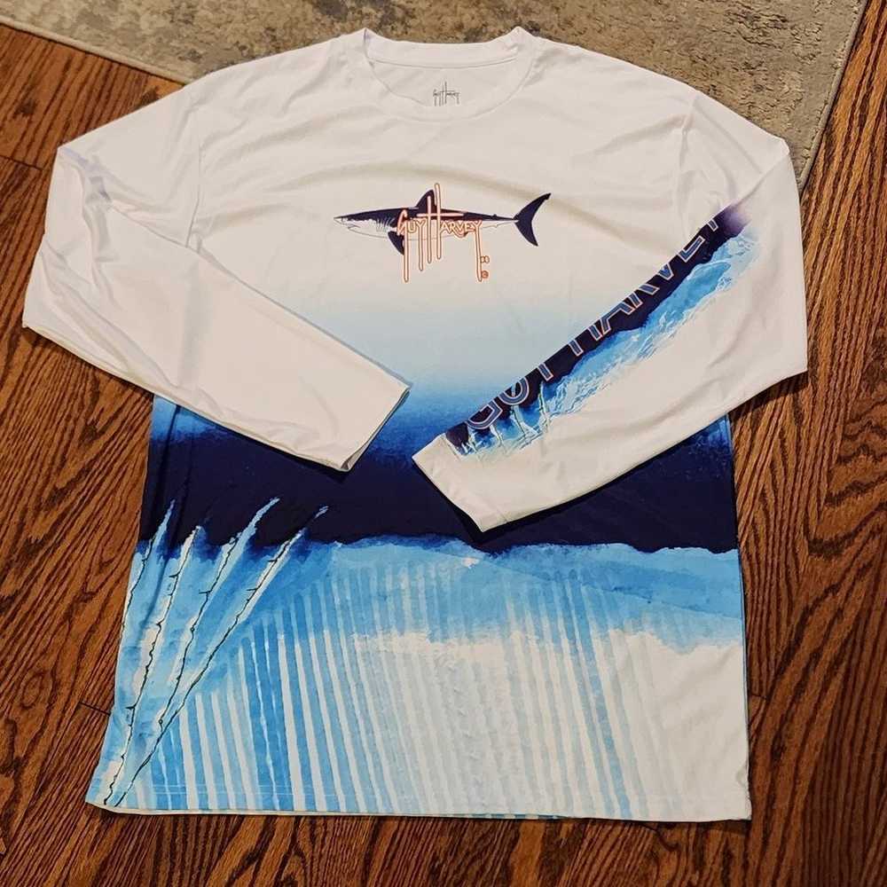 Guy Harvey Mako Shark Longsleeve shirt size XL - image 1