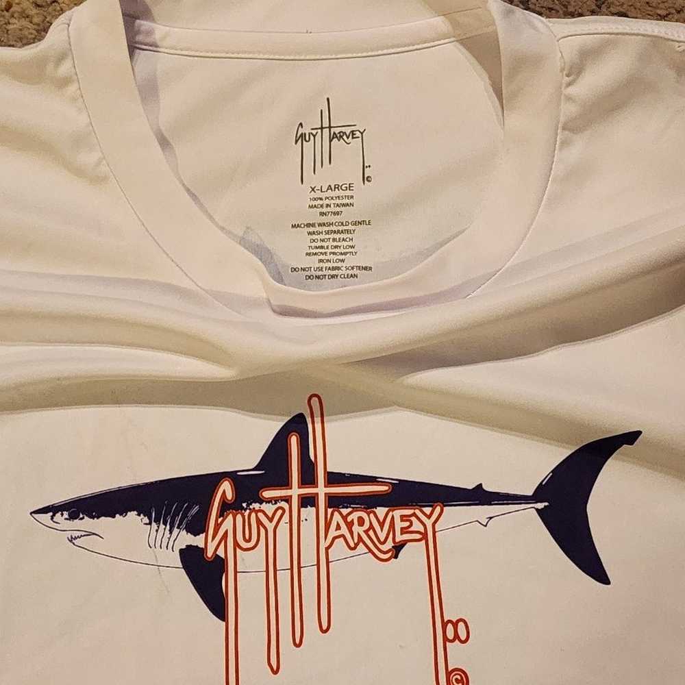 Guy Harvey Mako Shark Longsleeve shirt size XL - image 2