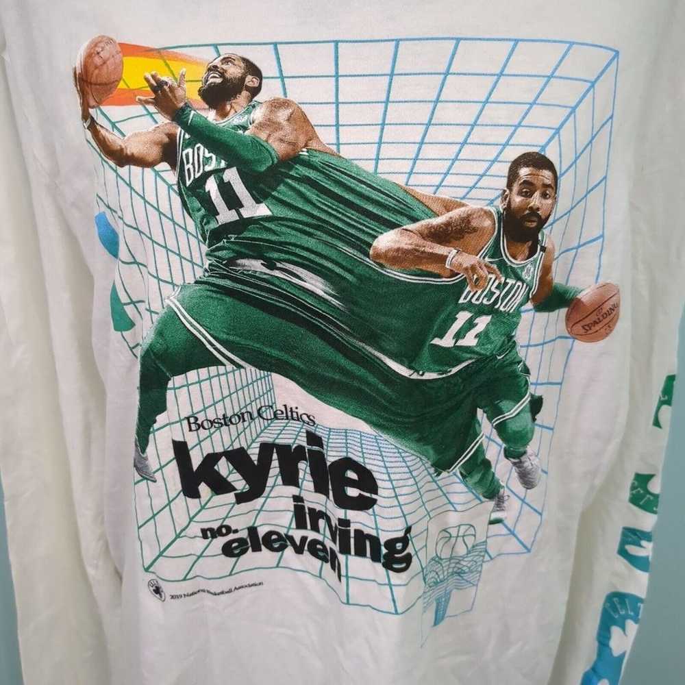 Kyrie Irving Boston Celtics Nike Time Warp Long S… - image 5