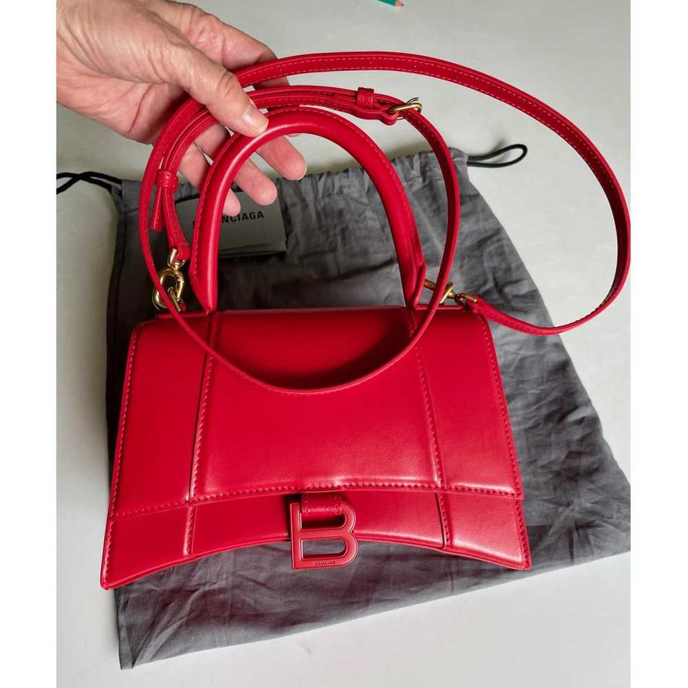 Balenciaga Hourglass leather crossbody bag - image 8