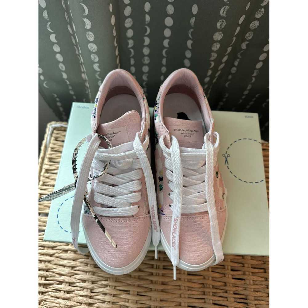 Off-White Vulcalized cloth trainers - image 3