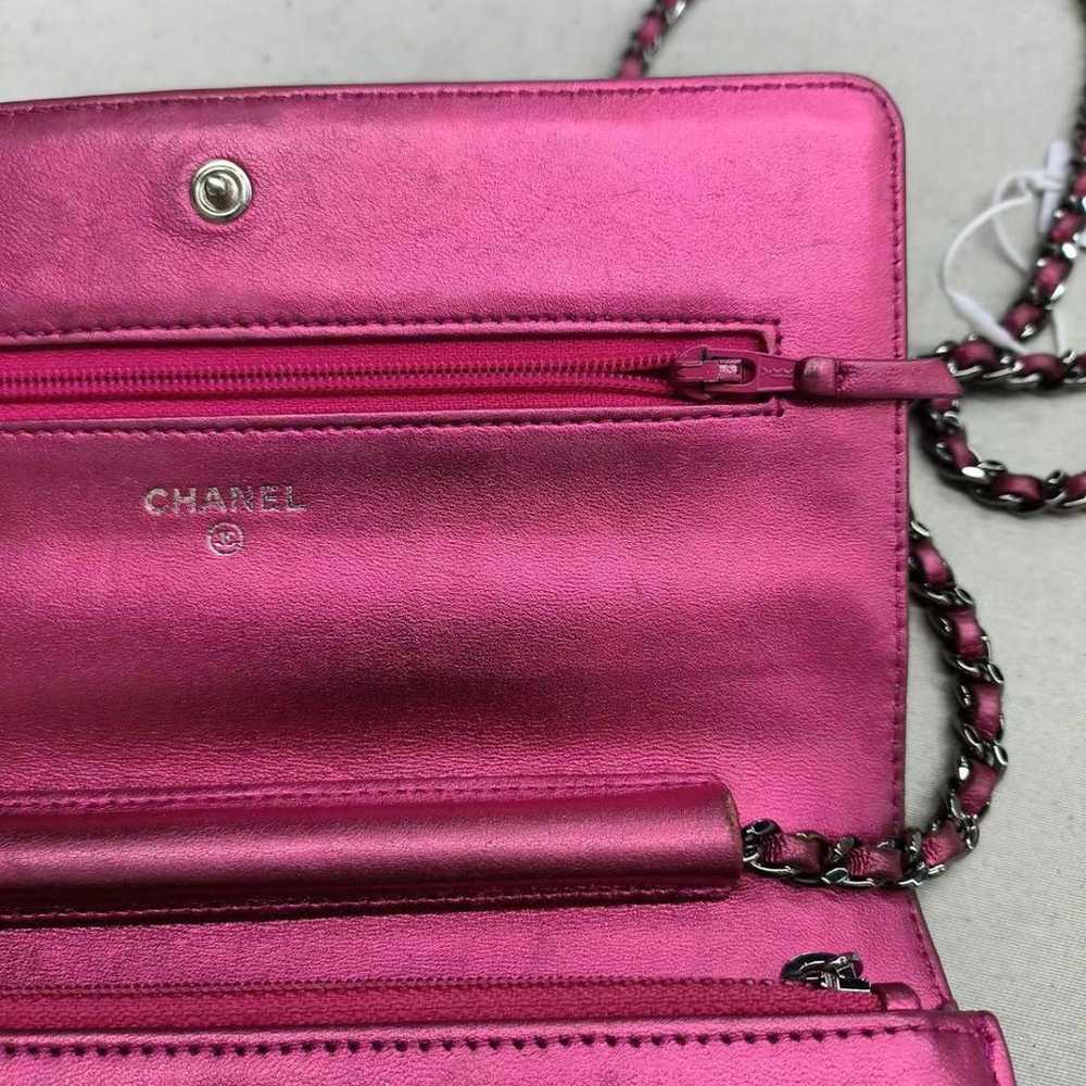 Chanel Wallet On Chain Boy Half Flap patent leath… - image 3