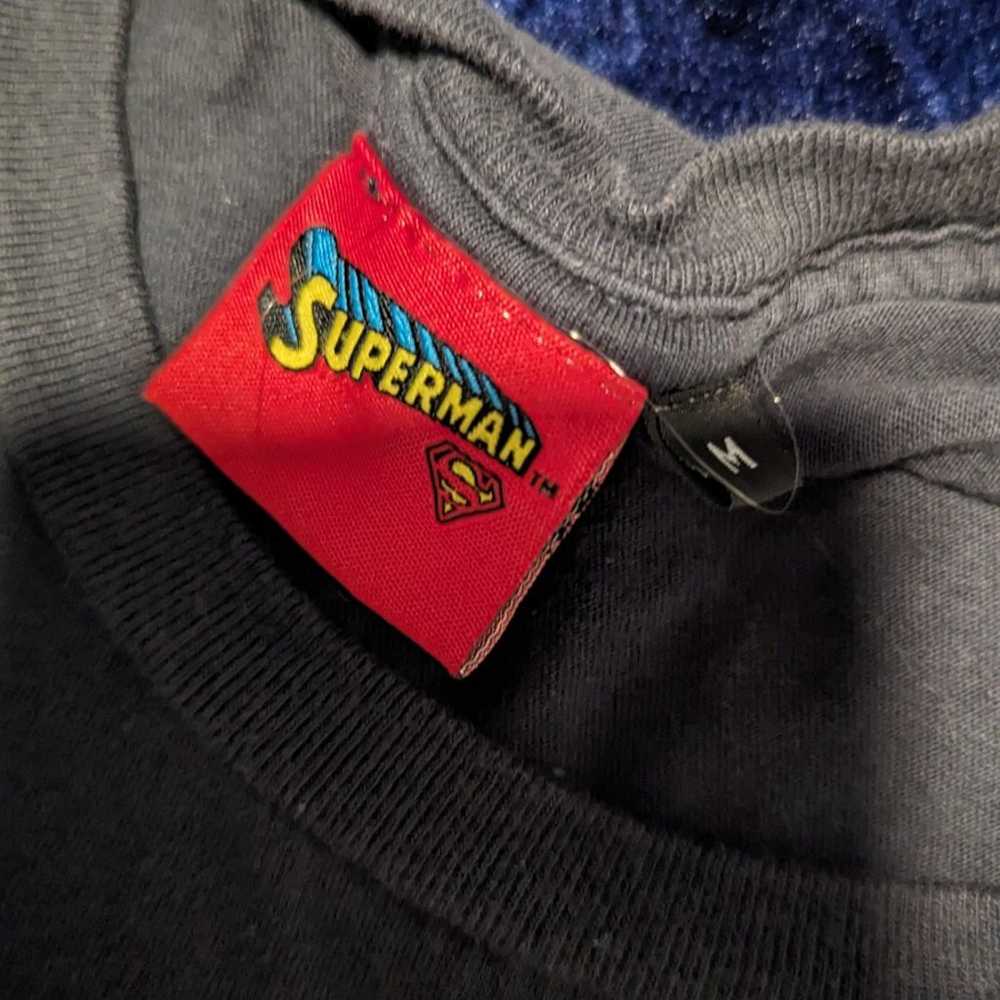 Superman Man of Steel T-shirt (Size M, Grey) - image 3
