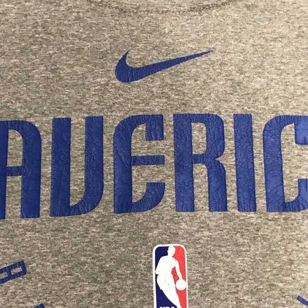 Dallas Mavericks Nike Long Sleeve Shirt NBA Authe… - image 4