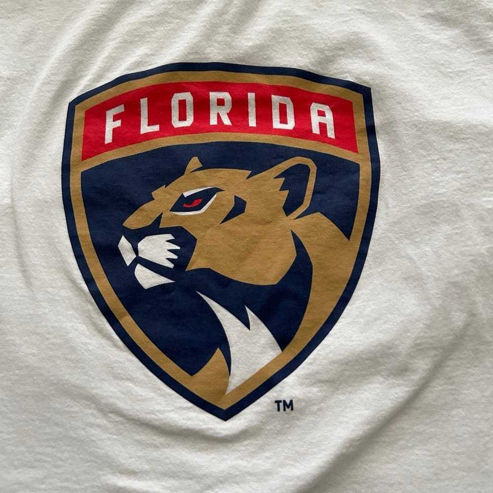 Florida Panthers Shirt XL White NHL Hockey Stanle… - image 2