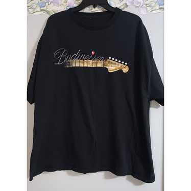 Gram Parsons Budweiser 2XL Black Guitar Country M… - image 1
