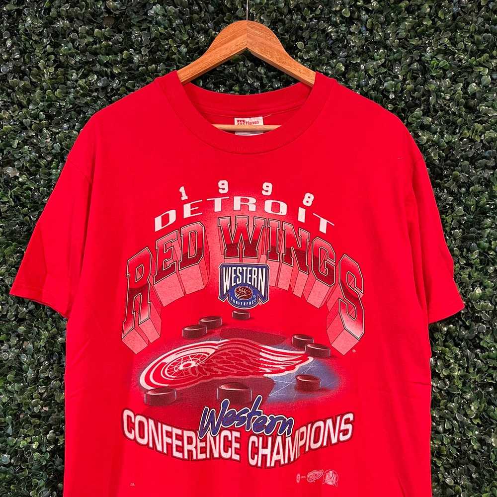 Vintage Detroit Red Wings NHL T Shirt - image 1