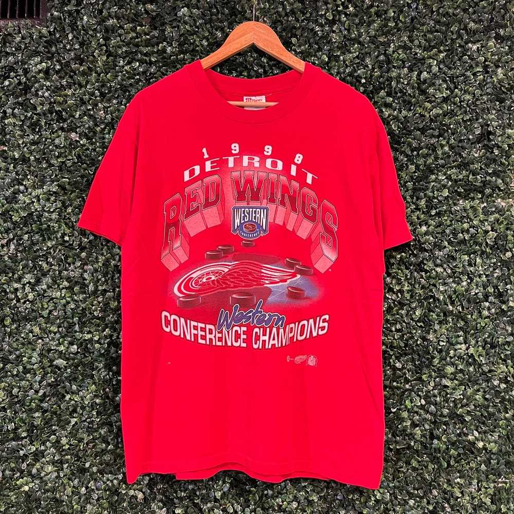 Vintage Detroit Red Wings NHL T Shirt - image 2