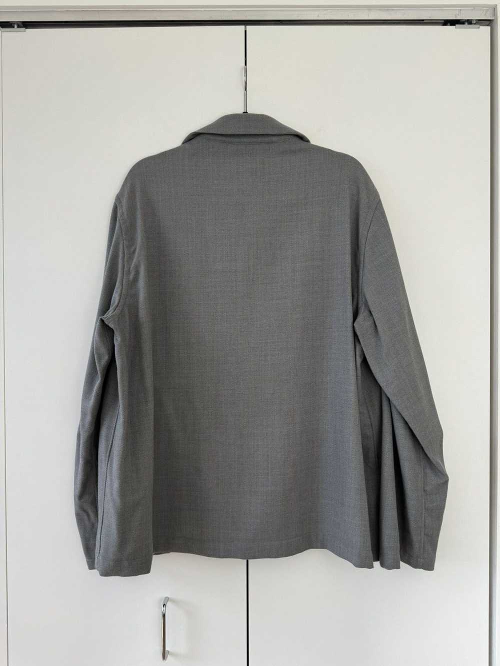 4sdesigns Long-Sleeve Wool Shirt Blazer SS22 50 - image 7