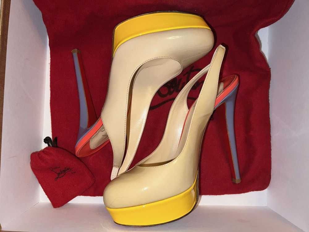 Christian Louboutin Louboutin Bianca Slingback Nu… - image 6