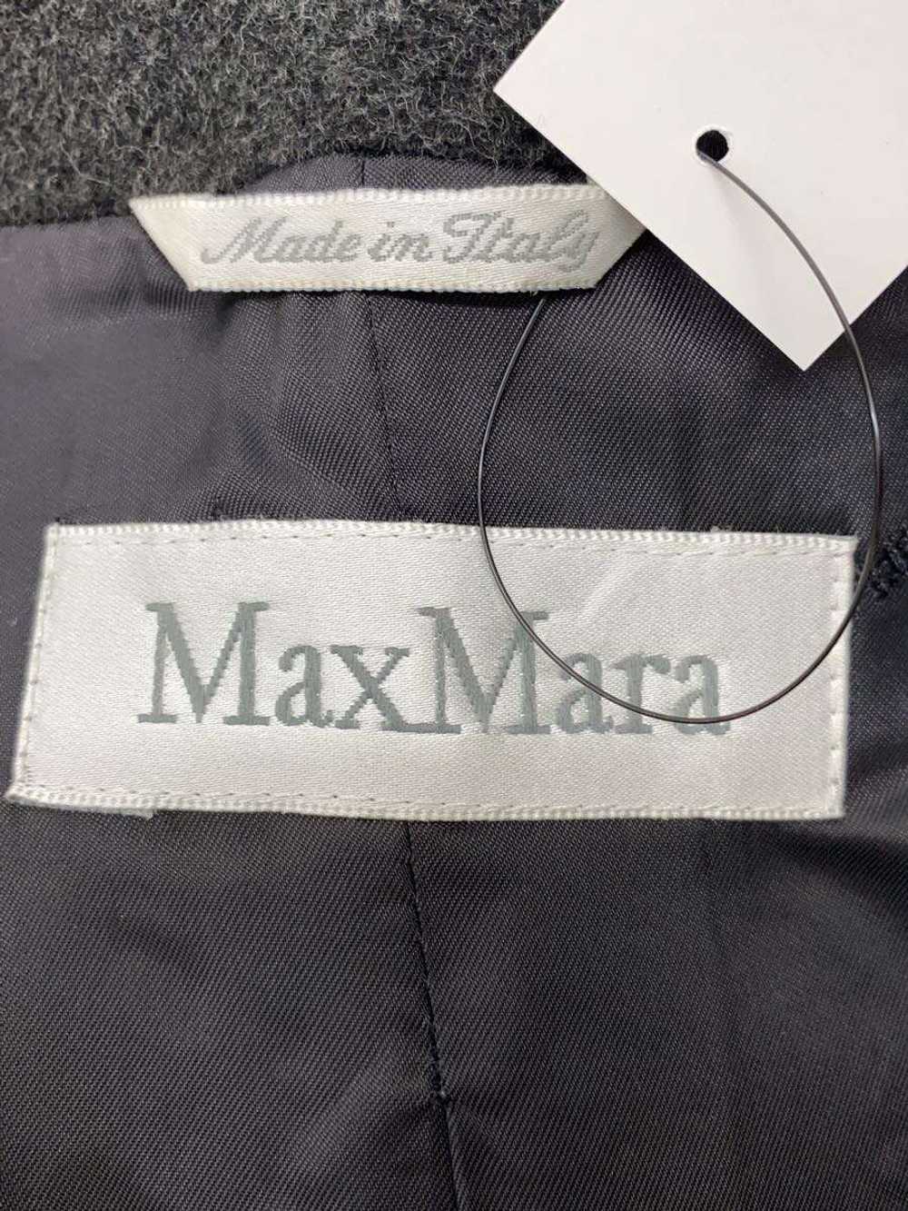 Used MAX MARA White Tag/Cashmere/Coat/40/Wool/Gry… - image 3