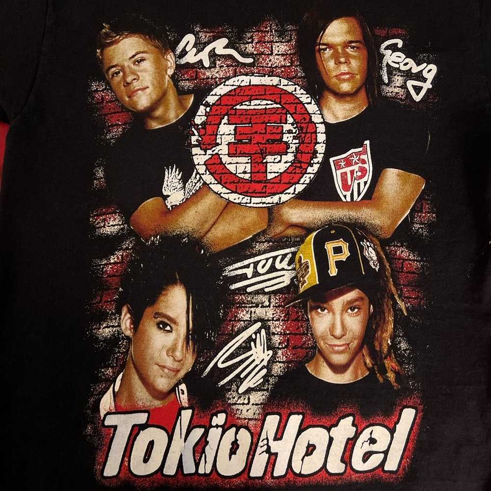 Tokio Hotel RARE Double Sided T-Shirt, 2005 - image 2