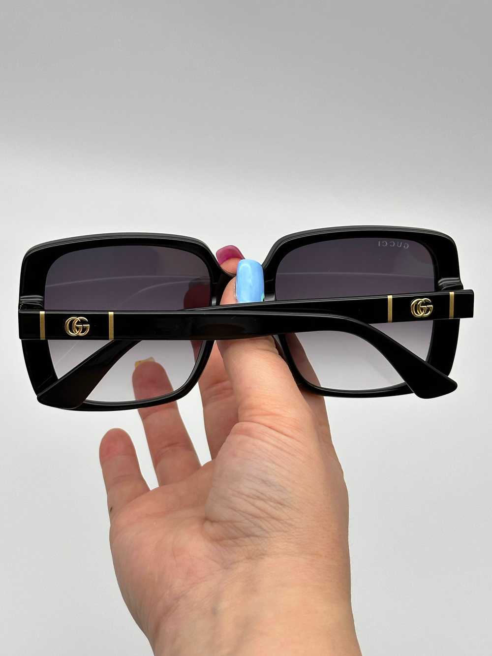 BRAND NEW GUCCI GG0632S 001 Black/Grey Women Sung… - image 5