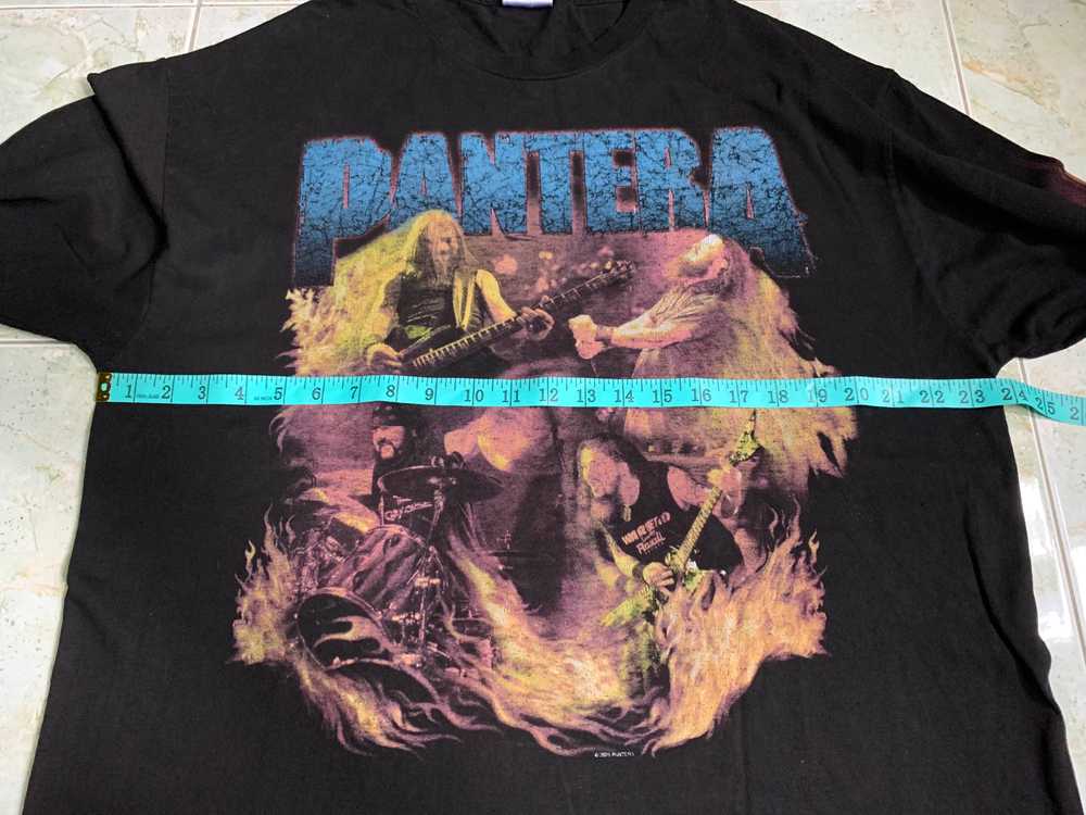 Vintage 00’s Band PANTERA Long Sleeve t-shirt RAR… - image 3