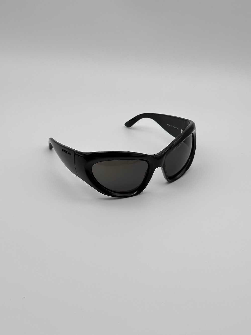 BRAND NEW Balenciaga BB0228S 001 Black Grey Sungl… - image 3