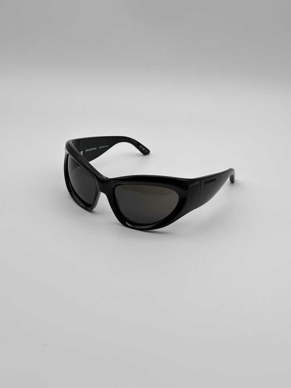 BRAND NEW Balenciaga BB0228S 001 Black Grey Sungl… - image 5