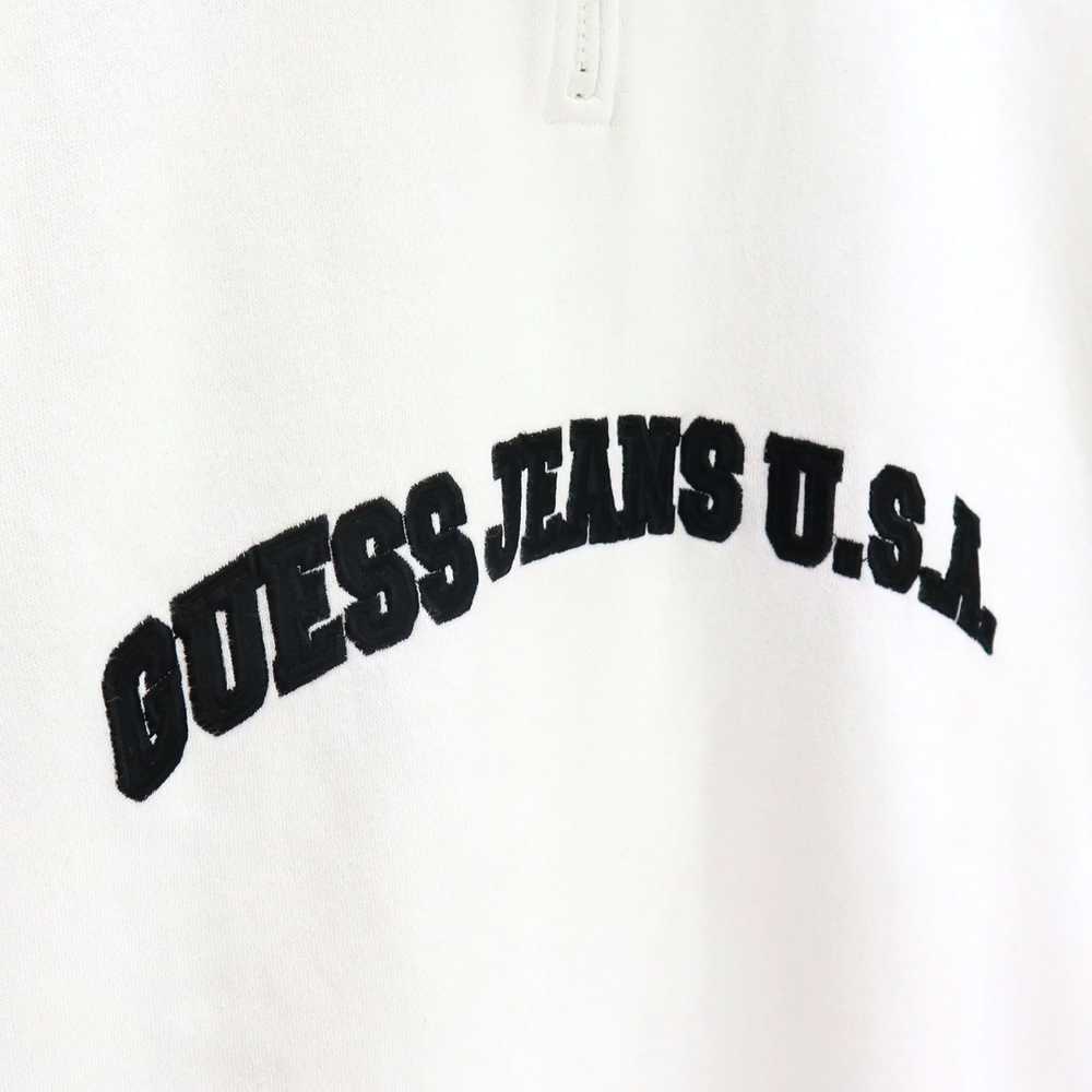 Vintage 90s GUESS JEANS USA Big Logo Embroidered … - image 2