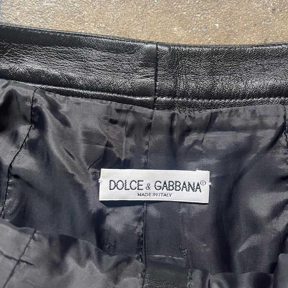 Dolce & Gabbana Dolce AW03 Sample Leather Bondage… - image 4