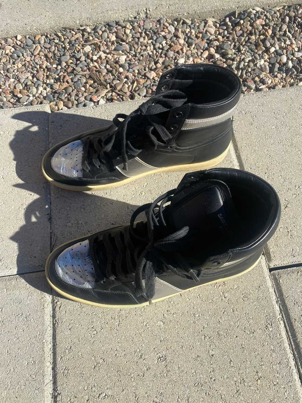 Saint Laurent Court Classic High Tops - image 2