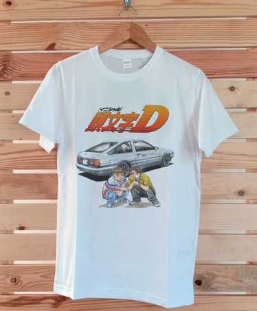 Initial D japanese anime movie comic cartoon tee … - image 1