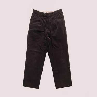 90s burberry's corduroy バーバリーズ コーデュロイパンツ 古着 バーバリー Burberrys Leisure ツータック コーデュロイ