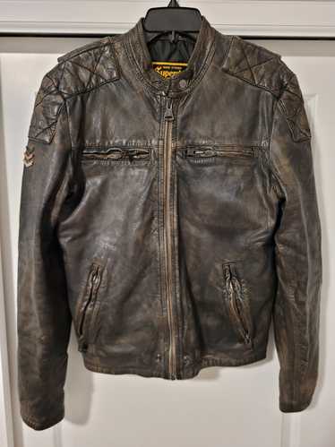Superdry - Real Trials Leather Jacket