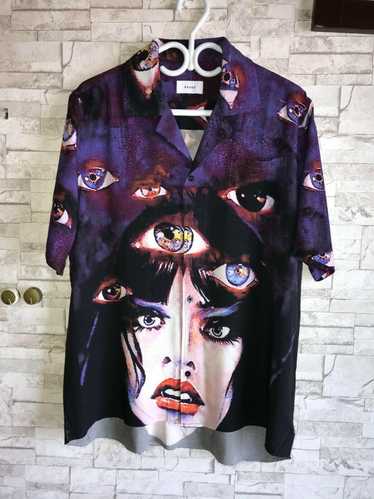 Rhude Eyes Print Bowling Shirt - image 1