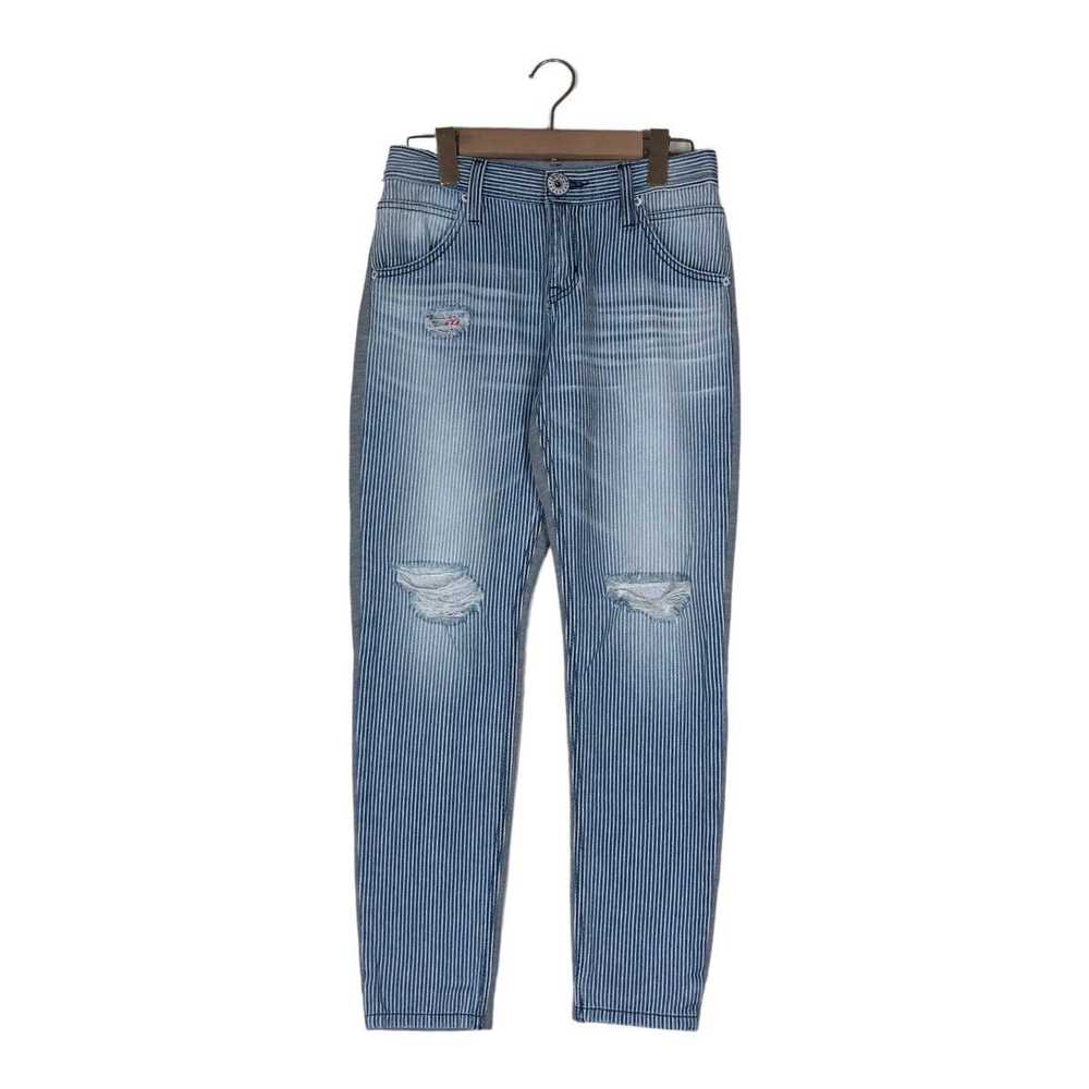 Rodeo Vintage Rodeo Crowns Stripe Denim Jeans - image 1