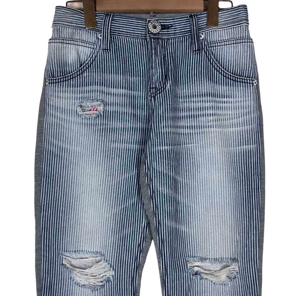 Rodeo Vintage Rodeo Crowns Stripe Denim Jeans - image 2