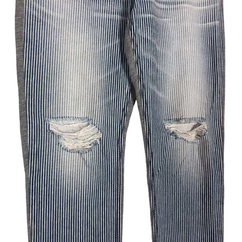 Rodeo Vintage Rodeo Crowns Stripe Denim Jeans - image 4