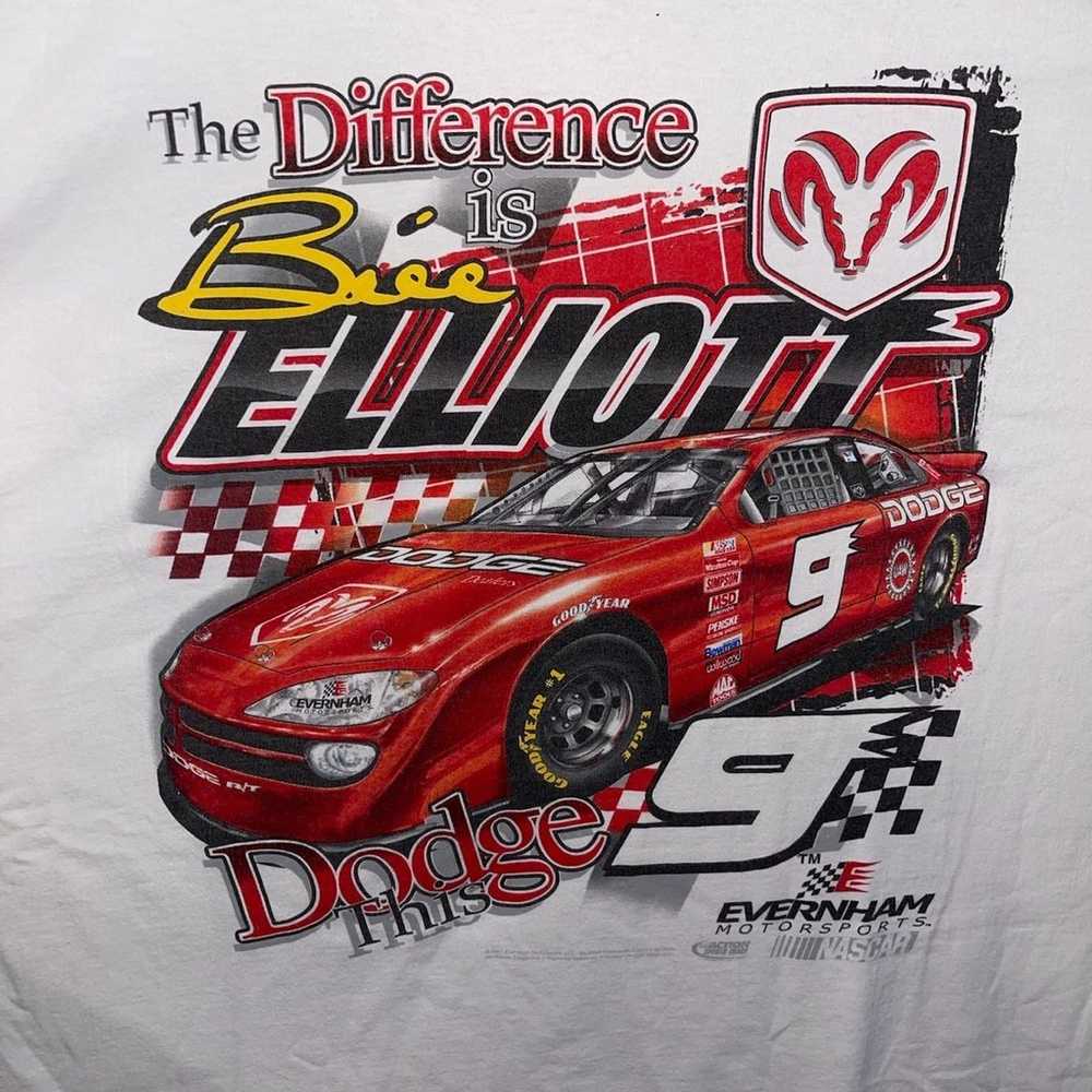 2000 Vintage Dodge Charger Bill Elliot T Shirt - image 1