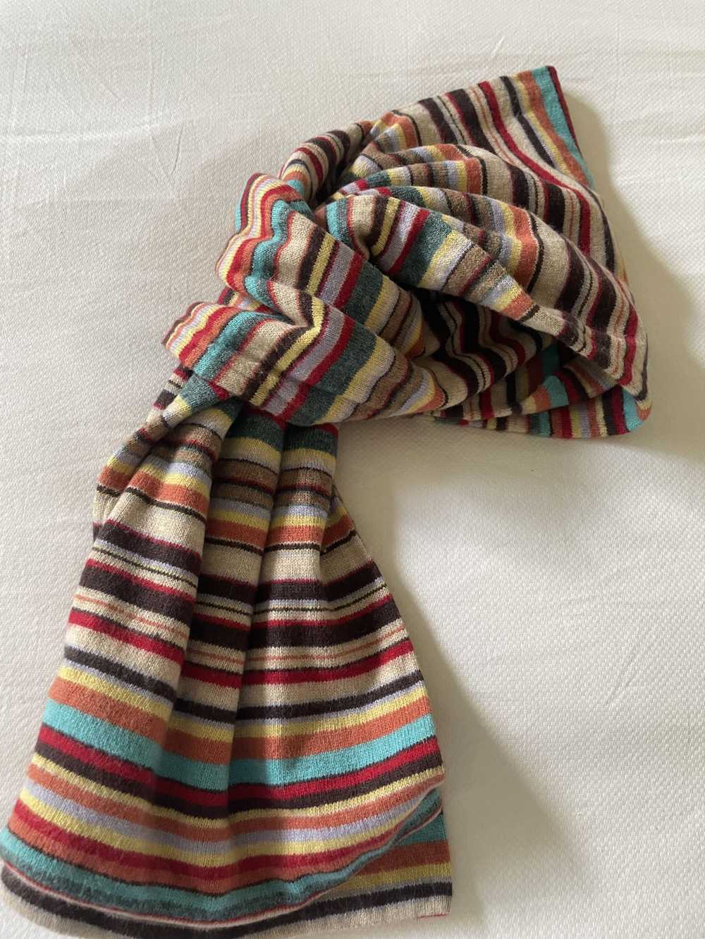 Paul Smith Striped wool scarf - image 2