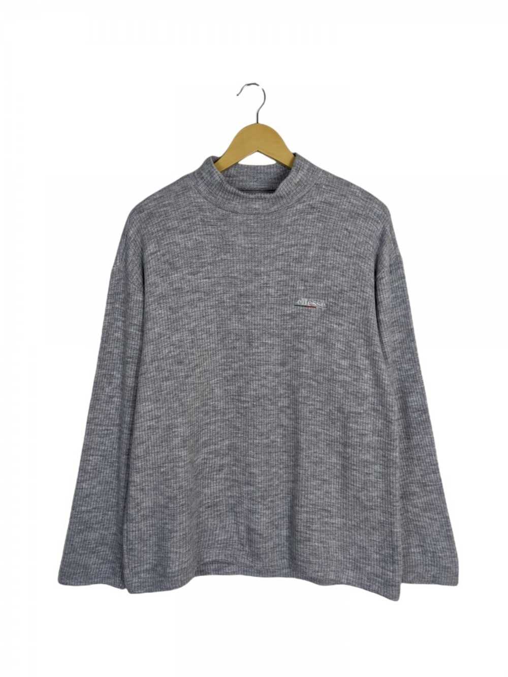 Ellesse - Vtg 90s Turtleneck Sweater Sweatshirt T… - image 1