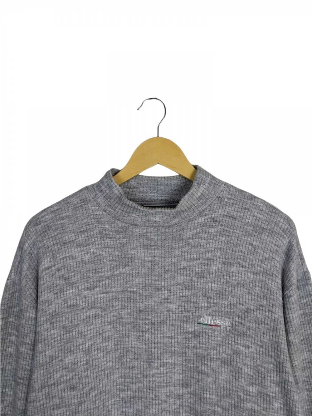 Ellesse - Vtg 90s Turtleneck Sweater Sweatshirt T… - image 2