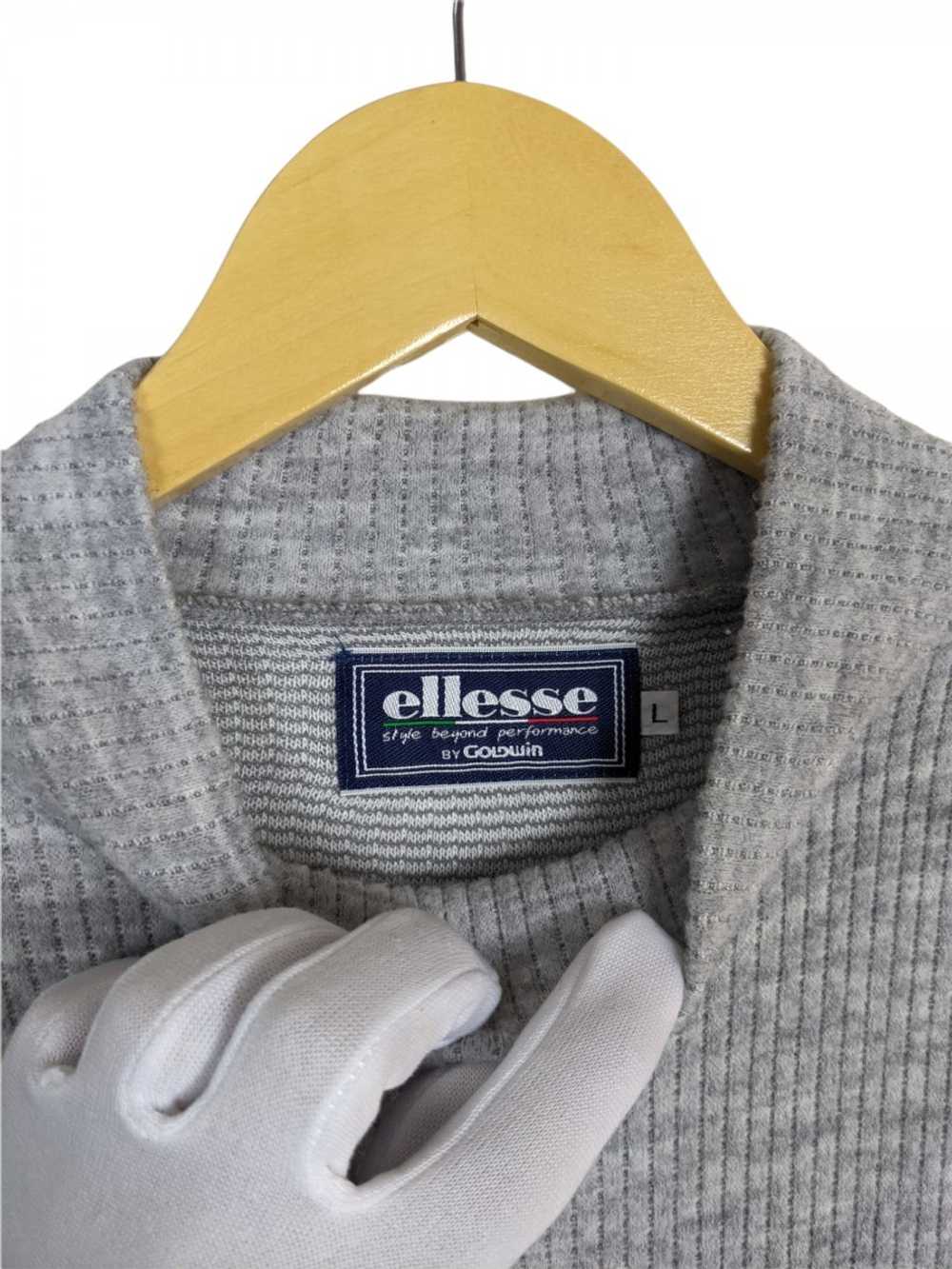 Ellesse - Vtg 90s Turtleneck Sweater Sweatshirt T… - image 4