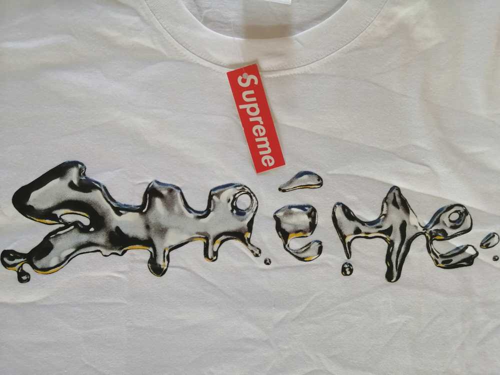 Supreme Liquid Tee White - image 3