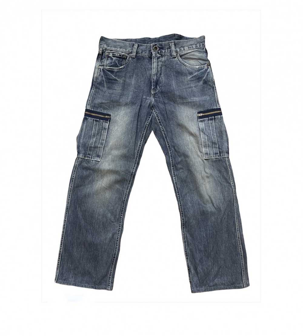 Levi's Vintage Levi’s 503 Cargo Denim Jeans - image 2