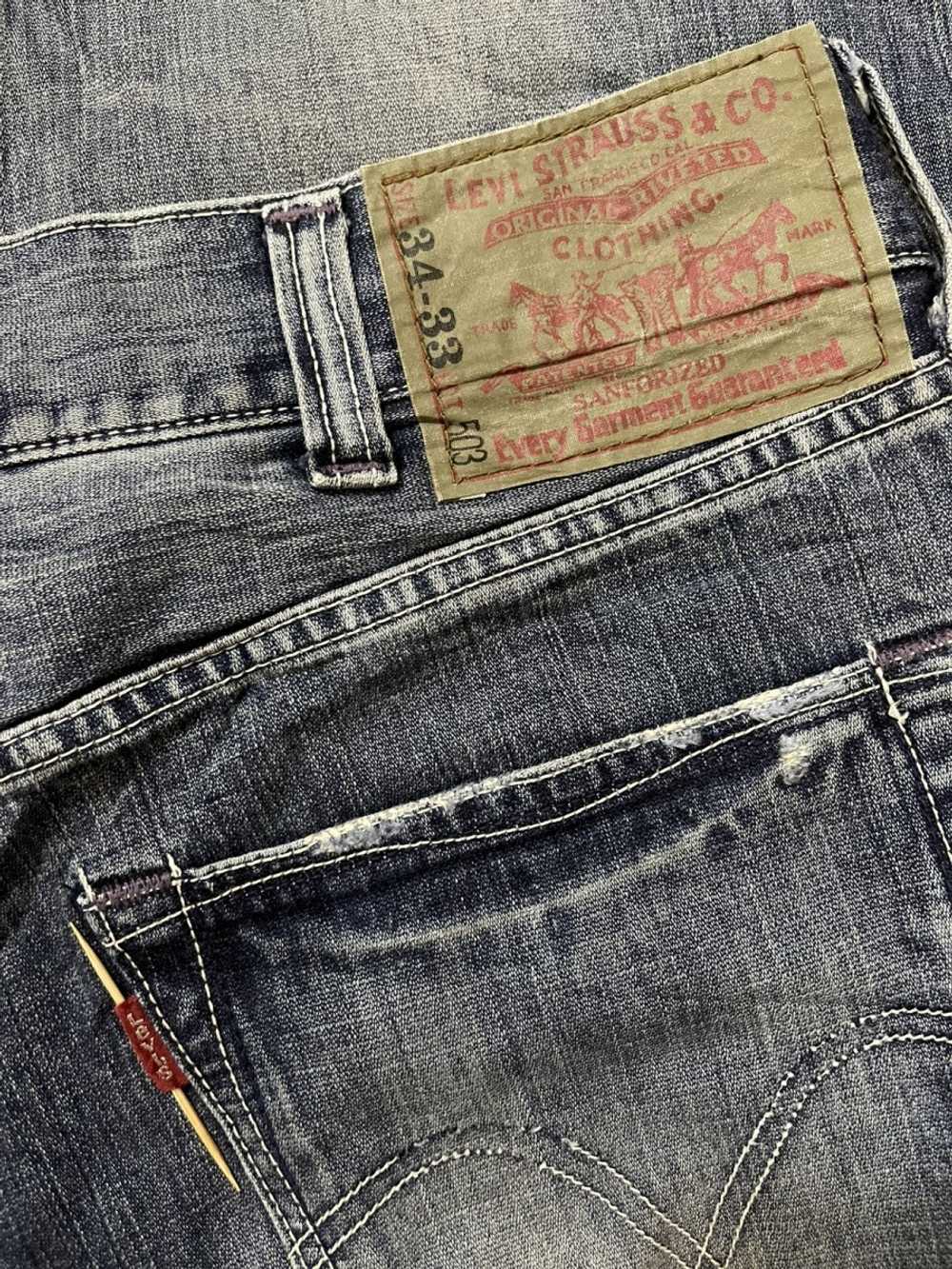 Levi's Vintage Levi’s 503 Cargo Denim Jeans - image 3