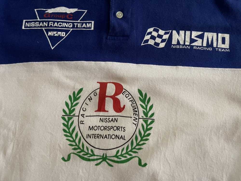Racing - Nismo Nissan Team Polo Tshirt - image 3