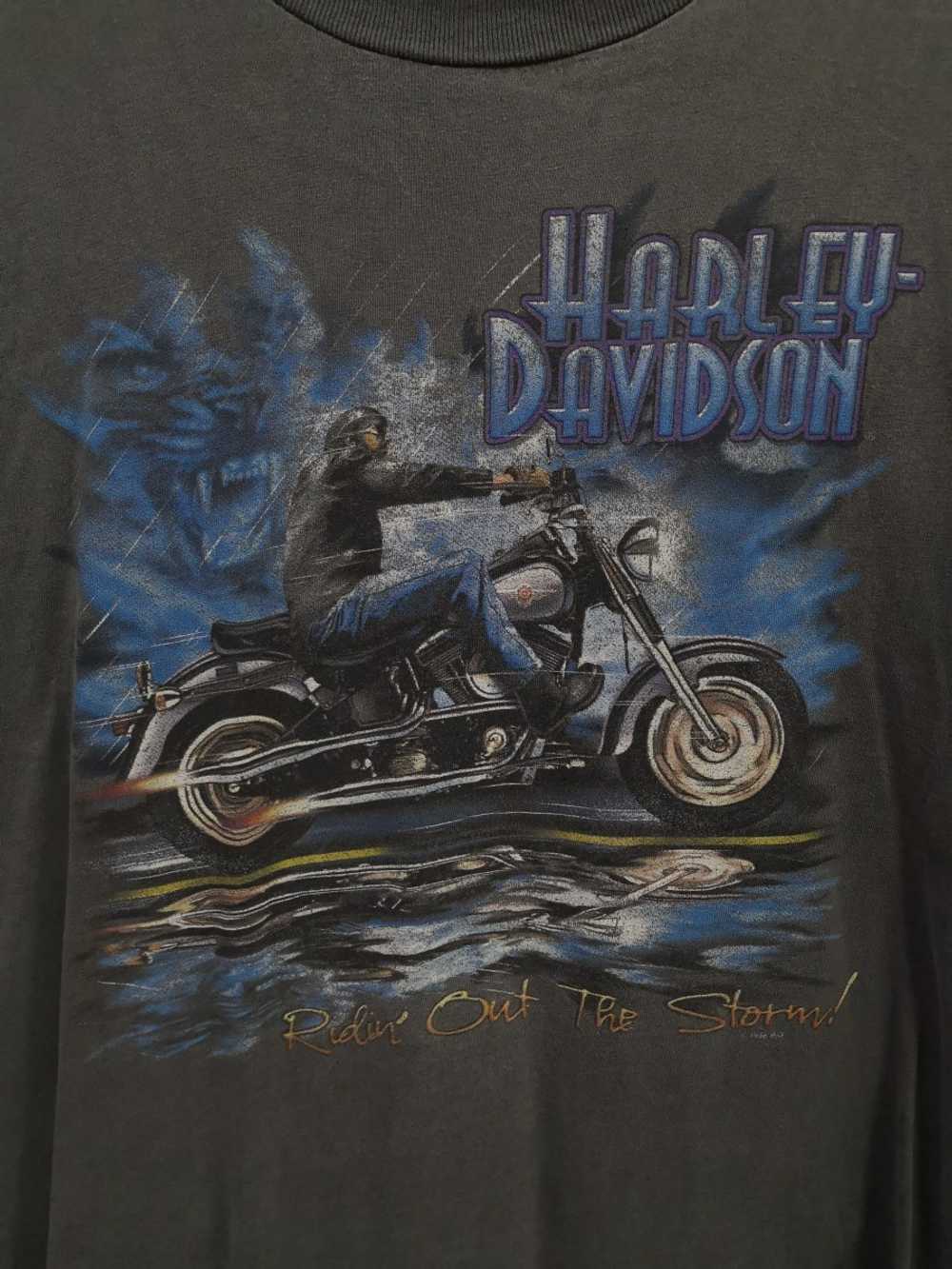 Harley Davidson - 90s Barnett T Shirt - image 3