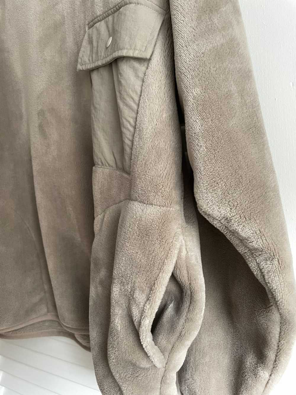 Muji - MUJI LABO Grey / Brown Fleece Sweater Unis… - image 3