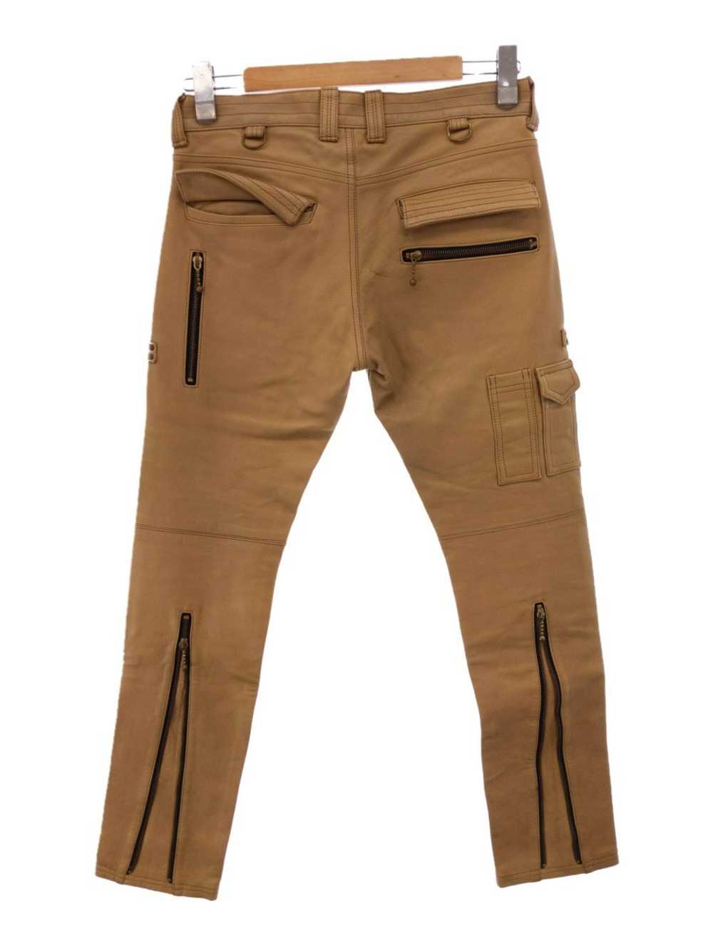 Blackmeans - Blackmeans Leather Dogi Trousers - image 2